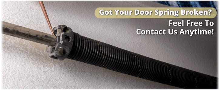 Broken Garage Door Spring Woodbury